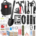 Gift for Men Dad Husband Christmas, Survival Kits, 142 in 1 First Aid Kit, Emergency Kits, Survival Gear and Equipment with Molle Pouch for Camping Hiking Outdoor