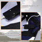 Syhood 2 Pieces LED Baseball Caps Flashlight Hats Hands Free Baseball Caps with Light Built in 5 Battery Powered Headlamp LED Hats Light for Men Fishing Jogging Camping Hand Work
