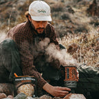 Jetboil Zip 0.8L Portable Fast Boil Stove with Easy-Turn Knob Igniter for Backpacking and Camping, Propane/Isobutane Burner