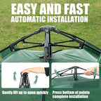 1-2 Person Camping Tent, Tents for Camping Waterproof Lightweight Easy Set Up, Professional Grade Waterproof Tents with Rainfly for Outdoor Hiking