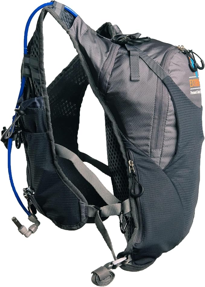 Misting & Hydration Backpack – Built in Mister & Drinking Back Pack | 2L Reservoir | Keep Cool & Hydrated for Hiking, Walking, Cycling, Running, Climbing, & Biking - Cools The air up to 30°F (SM-XL)
