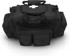 ASA TECHMED First Aid Responder EMS Emergency Medical Trauma Bag Deluxe, Black