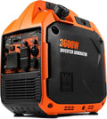 WEN 3600-Watt Portable Inverter Generator, RV-Ready, Quiet and Lightweight with Fuel Shut Off (56360i)