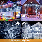Solar String Lights Outdoor Waterproof, 4x56Ft 600LED 8 Modes Solar Powered Copper Fairy String Deck Twinkle Lights for Outside Christmas Party Yard Camping Holiday Decor 4Pack(Pure White)