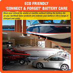 Optimate Solar Duo, TM522-D2, 6-Step 12V / 12.8V 1.6A Weatherproof Solar Battery Saving Charger & maintainer