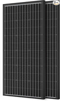 ACOPOWER 400 watt Solar Panels,High Efficiency Black PV Module Power 2x200W Mono RV Solar Panel for 12/24 Volt System,RV Marine Boat Cabin and Other Off Grid System