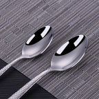 Flatware Sets 4pcs/Set Golden ?Portable Stainless Steel Cutlery Complete of Dining Tableware Kitchen Gadget Sets Dinner Forks Knives Spoon