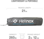 Helinox Lite Cot Ultra-Light, Portable Camping Cot, Compact, Collapsible, Backpacking, Foldable Camping Bed
