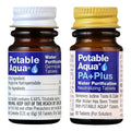 Potable Aqua Water Purification Tablets With PA Plus - Two 50 count Bottles