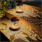 2 Pack Hummingbird Outdoor Solar Hanging Lanterns Waterproof LED Solar Lights Metal Decorative Lanterns for Garden, Patio, Courtyard, Backyard, Yard Decor Unique Hummingbird Gifts for Women Gardening