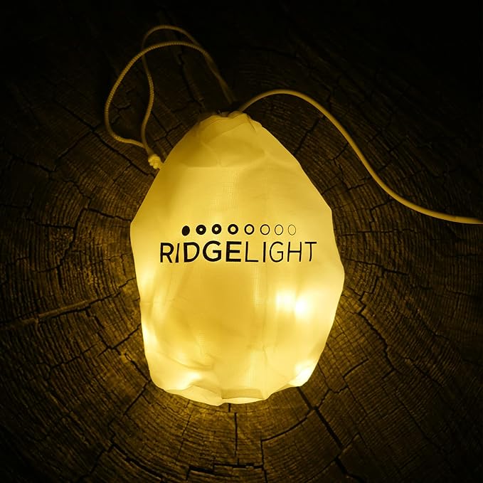 Haven Ridgelight - Dimmable LED Strip Lights - Hammock Camping Accessories - Tent Lights - Outdoor Indoor Light - 78 Inches Long