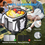 Soft Travel Coolers Bags Insulated Cooling 16hour for Camping Hiking Beach Travel Soft Sided Insulated Cooler Bag 20/48Cans for Women Men