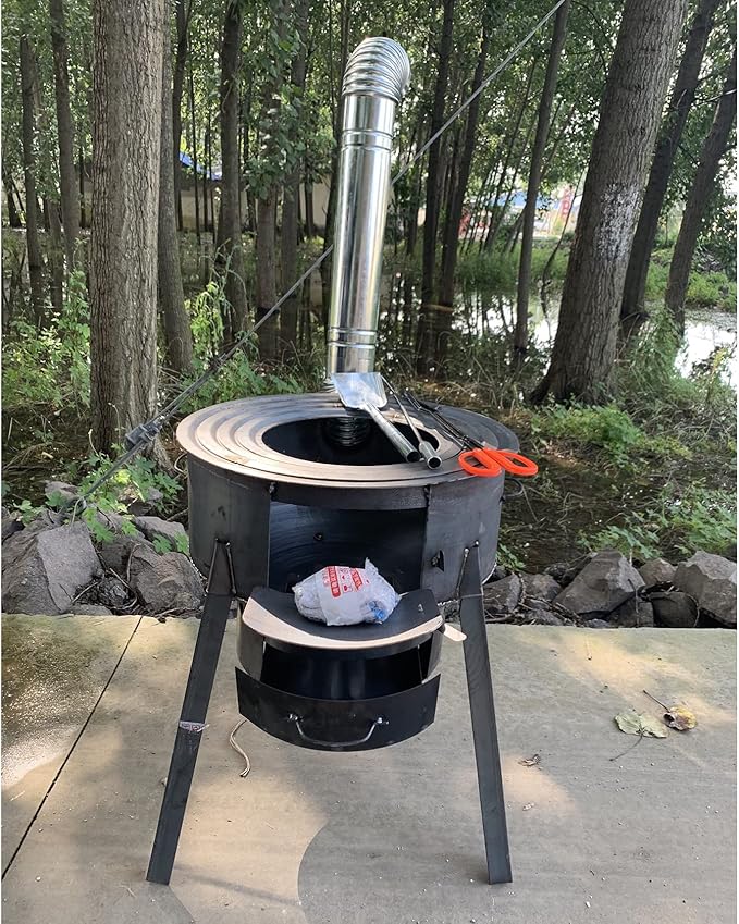 Titanium Folding Frying Pan Ultralight Cooking Pot Portable Outdoor Camping BBQ Cookware Pot Tableware Cutlery