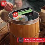 KJ Poultry Kosher Ready Meals - Stuffed Chicken Breast Rice, MRE Meat Meals Ready to Eat, Gluten Free, Halal, (12 Pack) Prepared Entree Fully Cooked, Shelf Stable Microwave Dinner, Travel Military