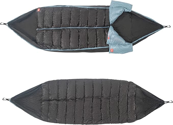 GRAND TRUNK Evolution 20 Down Hammock – Cold Weather Hammock with Integrated Sleeping Bag & Underquilt, 20°F Rated, Lightweight Camping & Backpacking Hammock