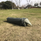 Ultralight Single Person Tent Waterproof Camping Tent for Outdoor Backpacking Hiking Fishing,Quick Set-up Family Tent Shelter