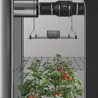 AC Infinity Grow Tent Trellis Netting 5x5', Heavy-Duty Elastic Plant Net with Steel Hooks, Flexible Hydroponics Support for Grow Tents, Gardening, and Horticulture
