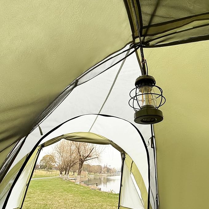 Clostnature Camping Tent with Porch - Waterproof 2 Person Tent for Camping, Easy Setup Lightweight Two Person Shelter for Hiking, Backpacking, Family, Outdoor