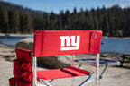 Picnic TIME NFL Unisex-Adult NFL Sports Chair with Side Table, Beach Chair, Camp Chair for Adults