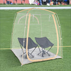 All Weather Proof Pod Sports Tent,Outdoor Weather Tent Sports Pod Pop Up Shelter with Sealed Floor,2-4 Person Clear Tent for Sport Event,Camping,Fishing 8 Sizes & Multicolor
