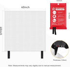 Mondoshop Fire Blankets Emergency for Kitchen Home - Emergency Fire Retardant Blanket for Home Fireproof Blanket for Camping, Grill, Car, Office, Warehouse, School, Picnic, Fireplace