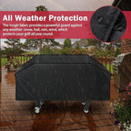 iCOVER 36 inch Griddle Cover for Blackstone, Waterproof Lightweight Polyester Barbecue Protection Flat Top Gas Grill Covers for 36" Griddles Cooking Station for Camp Chef