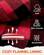 Sportneer Sleeping Bags for Adults, 0 Degree Sleeping Bag XL Flannel Winter Cold Weather Sleeping Bag with Detachable Hood Compression Sack for Camping, Backpacking, Hiking