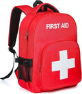 Empty First Aid Backpack, Emergency Medical Backpack with Multi-Pocket, Water-proof First Aid Bag Emergency Medical Bag, Nice for Outdoor Hiking Travel Field Trips Camping