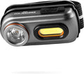 NEBO Einstein Powerful 400 Lumen Headlamp with Rechargeable Battery | Compact Low-Profile Headlamp with 5 Light Modes