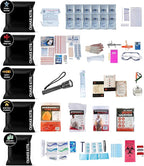 Quake Kits Earthquake Emergency Kit, Go Bag Emergency Backpack, Survival Kits for Disaster Preparedness, 72 Hour Food, First Aid, Water for Hurricanes, Tornado, Storm, Blackout