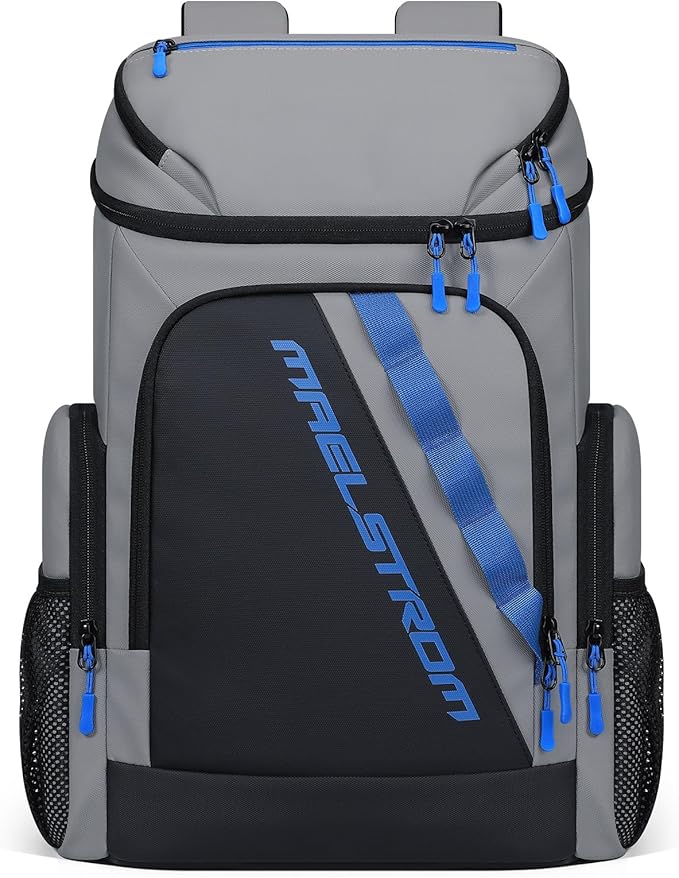 Maelstrom Backpack Cooler,36 Can Cooler Backpack,Soft Cooler Bag Insulated Leakproof,Lightweight Ice Chest Backpack,Travel Cooler Lunch Backpack for Camping,Hiking,Beach