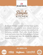 Simple Kitchen Freeze Dried Diced Chicken – 16 Servings for Family Meal Prep, Gluten Free & Dehydrated Survival Just Add Water Canned Food, for Camping Meals, Backpacking & Hiking, #10 Can Package