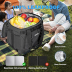 Soft Travel Coolers Bags Insulated Cooling 16hour for Camping Hiking Beach Travel Soft Sided Insulated Cooler Bag 20/48Cans for Women Men