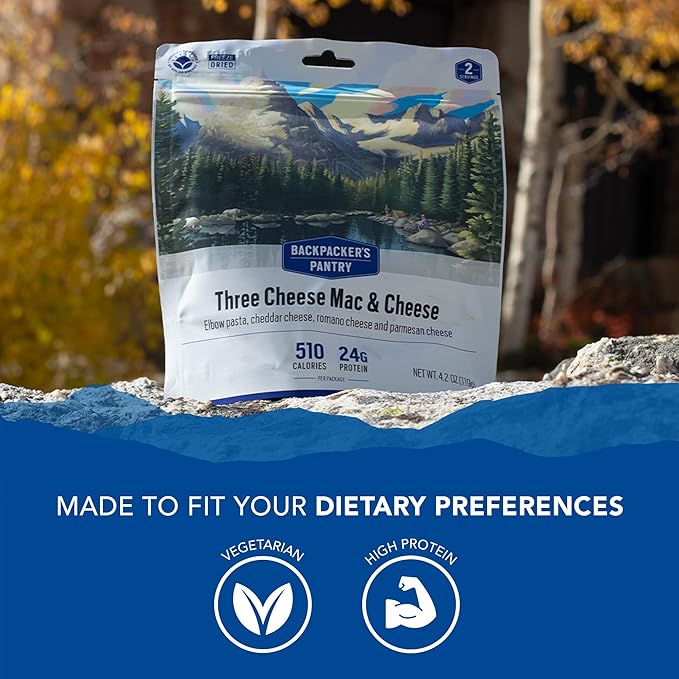 Backpacker's Pantry Three Cheese Mac & Cheese