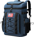 Maelstrom Backpack Cooler,Soft Lightweight Leakproof Cooler Backpack,Men Women 35/50 Can Insulated Cooler Bag,Keeps Hot/Cold for Up to 16 Hours,Perfect for Camping, Beach