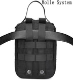 ATBP Tactical Soft Cooler Sholder Bag for Militray Backpack 6 Cans Insulated Cooler Molle Pouch for Picnic, Beach, Work, Trip, Camping