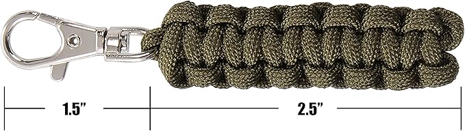 4 Pack Paracord Zipper Pulls for Backpacks, Tents, Trolley Cases, Traveling Cases, Jackets and Many Other Items That with Zippers