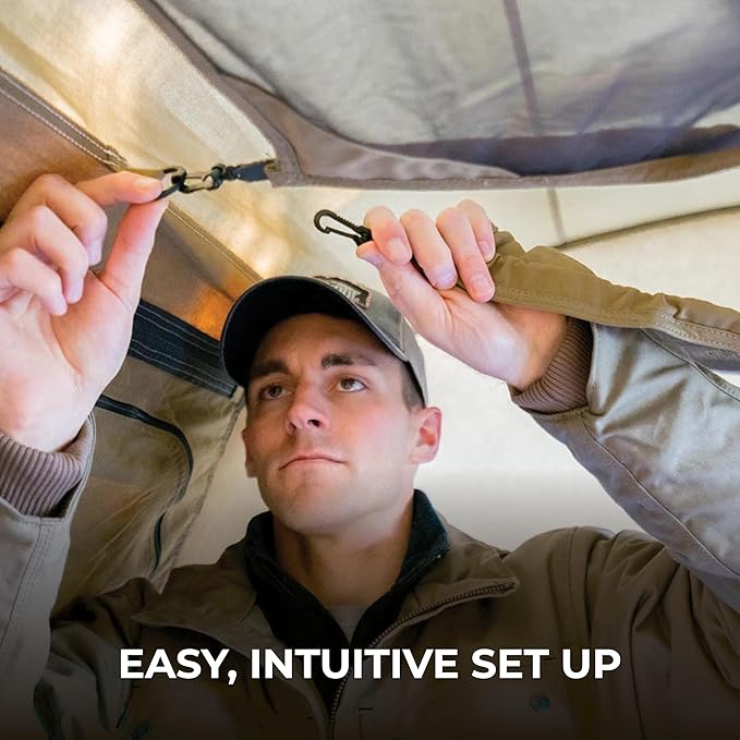 Teton Sports Canvas Tents, Tent for Family Camping in All Seasons, The Right Shelter for Your Base Camp, Waterproof