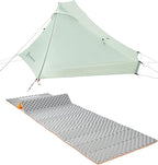 Featherstone Backbone 1 Person Ultralight Tent for Backpacking & El Cordion Closed Cell Foam Sleeping Pad Bundle