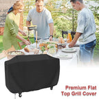 Flat Top Grill Cover Compatible with Royal Goumet GD401 Propane Gas Grill, 68 Inches Waterproof Cover for Outdoor 36“ Propane Griddle/Gas Griddles/Flat Grill-68 x 23 x 35.8 inches