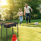 Double Propane Outdoor Burner, 150,000 BTU Camping Cooker,Heavy Duty Iron Cast Patio Burner with Removable Legs, Portable Propane Stove Gas Cooker for Home Brewing, Stir Frying, Camping, Tailgating