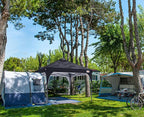 ABCCANOPY Outdoor Pop up Canopy Tent, 8x8 Instant Portable Canopy for Camping, Beach, Backyard, Black