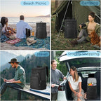 Cooler Backpack, Insulated Backpack Cooler Leakproof Waterproof Large Capacity Cooler Bag for Men Women Picnic Beach