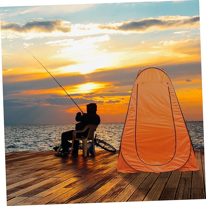 POPETPOP Automatic Changing Tent for Outdoor Camping Fishing and Portable Privacy Shelter Waterproof Material Easy Setup for Beach Hiking and Restroom Use