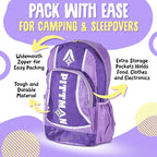 Pittman - Kids Air Mattress - Deluxe Kids Inflatable Bed with Electric Pump & Durable Backpack - Perfect Teen to Toddler Blow up Mattress for Sleepovers, Camping or Childs Travel Bed