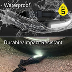 LITEBAND PRO Multi-Beam Rechargeable LED Headlamp, 2500 Lumens, 210° Wide Beam + Focused Spot, PureHD High CRI Light, Hard Hat Compatible, Professional No-Bounce Fit, IPX5 Weather Resistant, Carbon