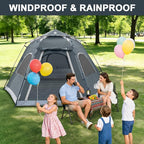 ADSMART Instant Tents for Camping 2/3/4/5 Person Tent Waterproof Easy Setup Sets Up Backpacking Tents with Carry Bag for Outdoor Hiking