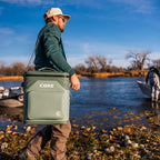 CORE Magnetic Leak Proof Soft Cooler with Waterproof Zipper | Insulated Bag Portable Ice Chest Box | Best Soft Cooler for Food & Beverages for Tailgating, Car Camping, Travel, and Family Beach Picnics