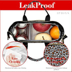 Lunch Bags for Women, Lunch Box for Women Insulated Lunch Bag, Leakproof Lunch Tote Bags for Work with Adjustable Strap Reusable Cooler Tote Bag for Picnic,Camping, 8 Ice Packs