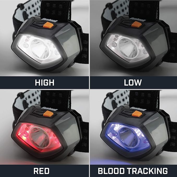 Bushnell TRKR 325L Multi-Color Headlamp